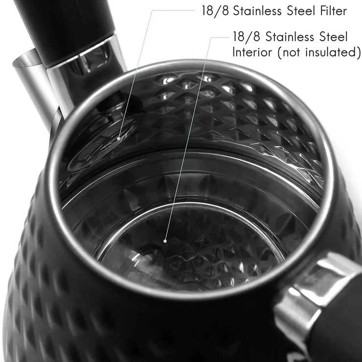 Electric Water Kettle (Black)