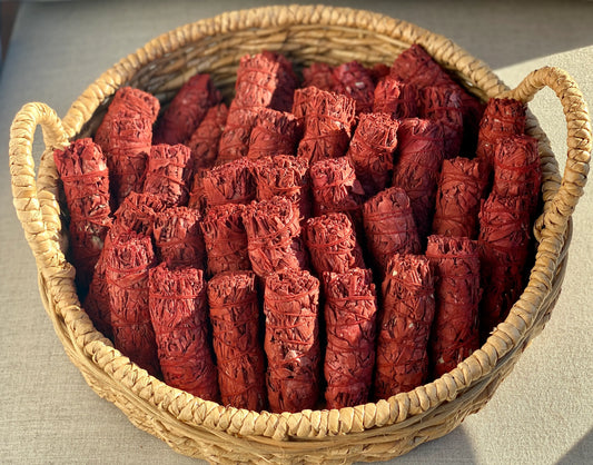 Dragon's Blood White Sage Smudge Stick - Single