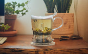 GROSCHE Aberdeen Tea Steeper, 1000 ml 34 oz, Teapot and Tea Infuser, BPA-Free & Food-safe Tritan