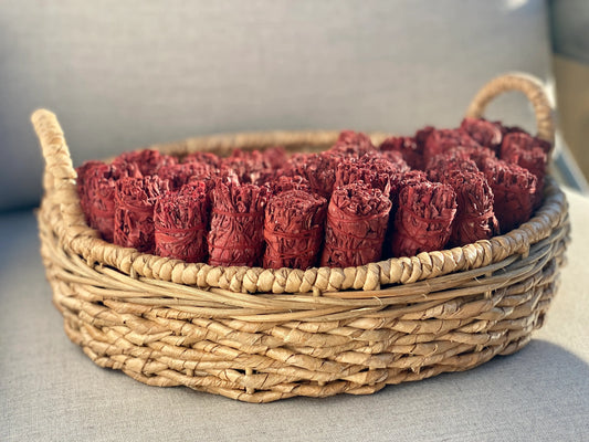 Dragon's Blood White Sage Smudge Stick - Single