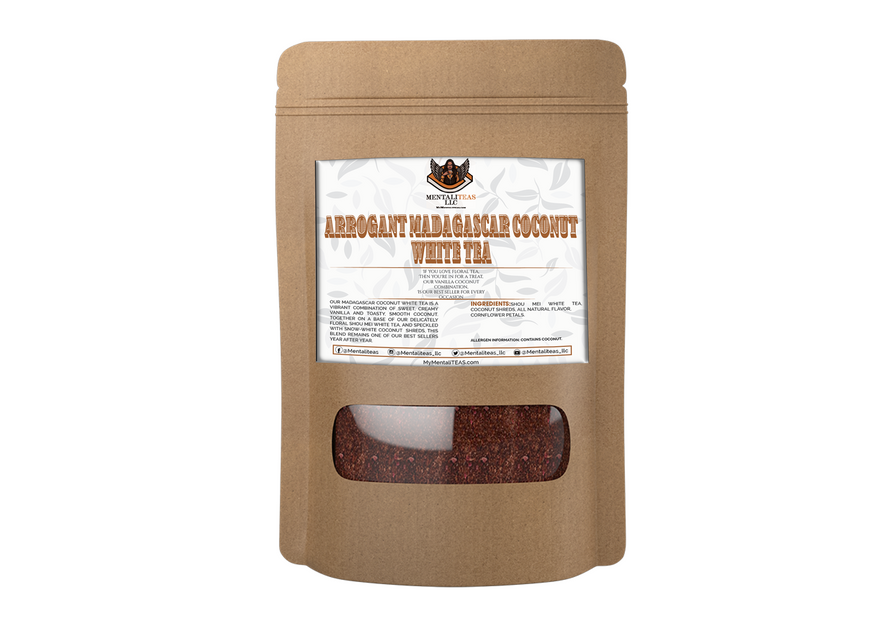 Arrogant Madagascar Coconut White Tea – MentaliTeas LLC