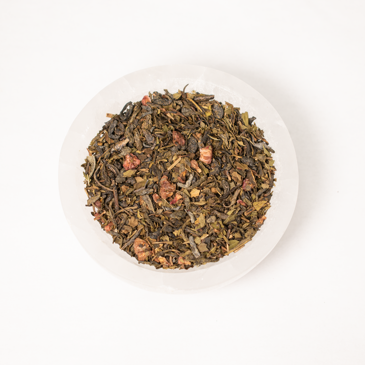 Lively Raspberry Vanilla Mint Green Tea
