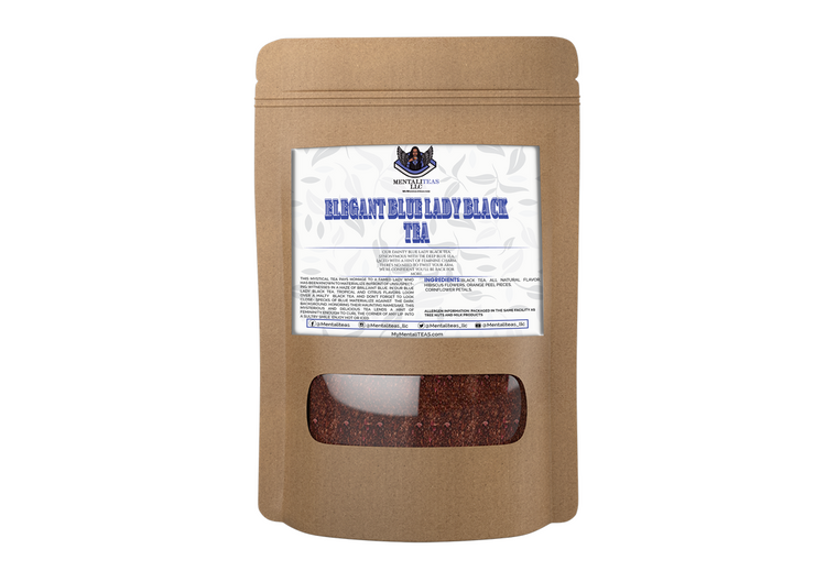 Elegant Blue Lady Black Tea