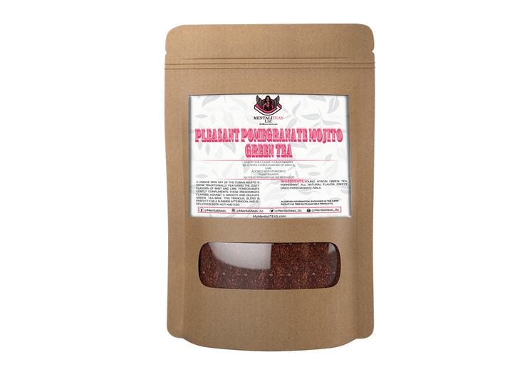 Pleasant Pomegranate Mojito Green Tea