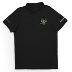 Load image into Gallery viewer, Mentaliteas Black Polo Green Logo
