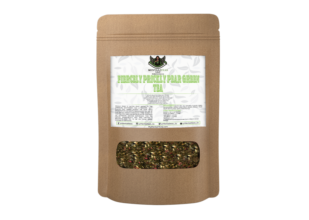 Fiercely Prickly Pear Green Tea – MentaliTeas LLC